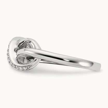 Diamond Infinity Ring — photo set