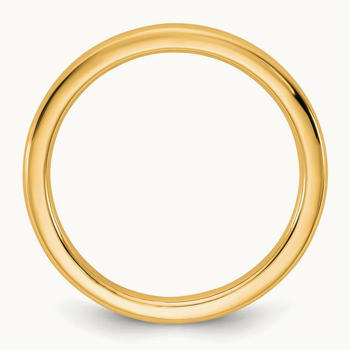 European Comfort Fit Band — 14K Yellow Gold, 2mm