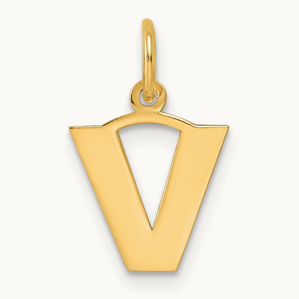 Initial Pendant — V
