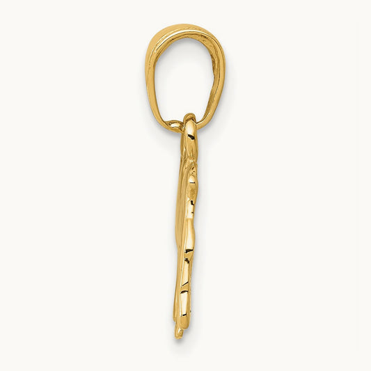 Bulldog Charm, 14K