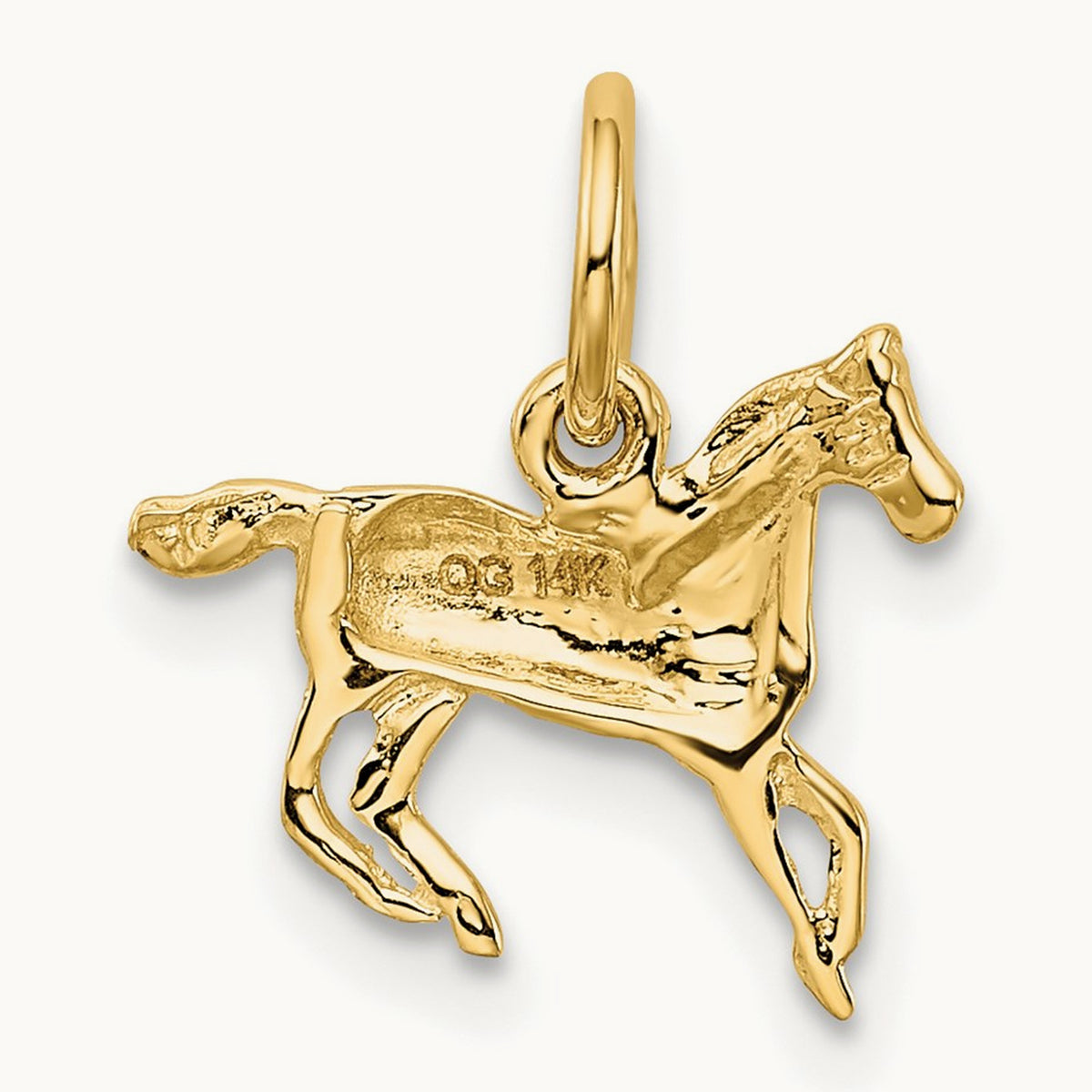Polished Horse Charm — photo set