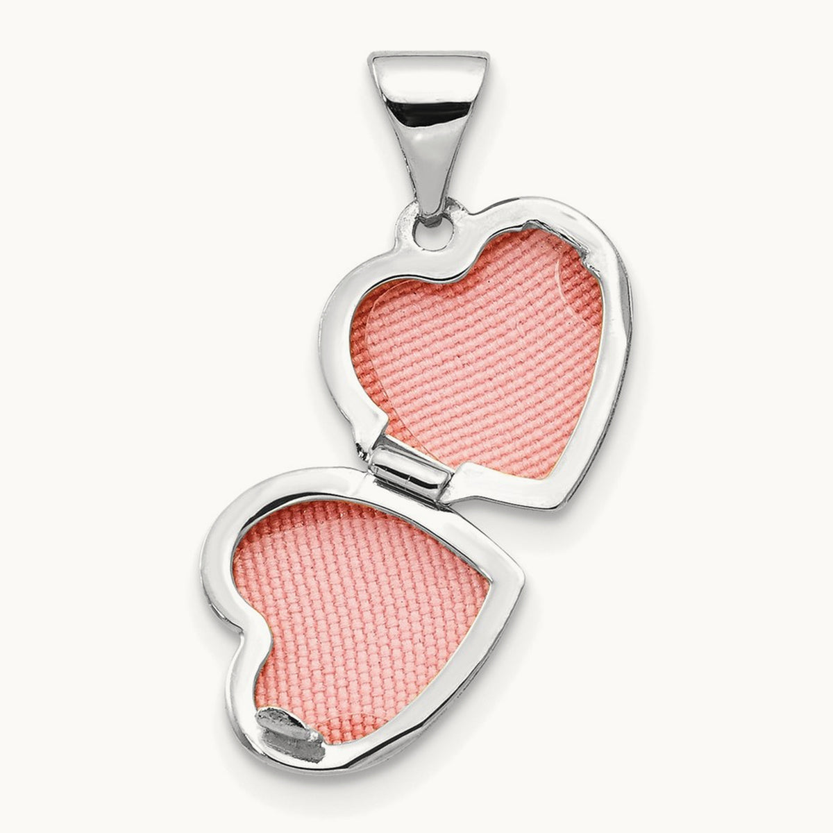 Polished Heart-Shaped Locket — 15.85mm