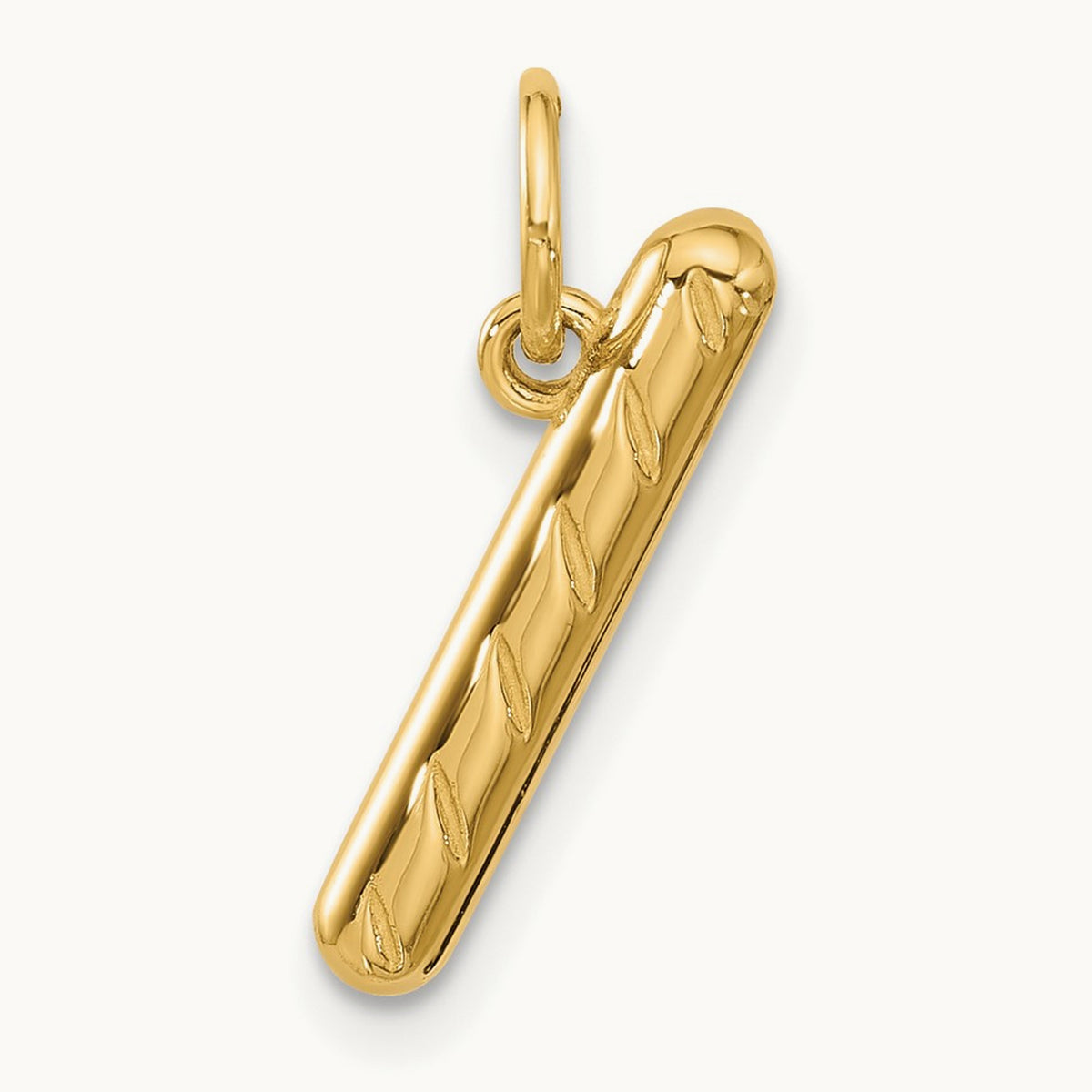 Fancy Breadstick, 14K Yellow Gold