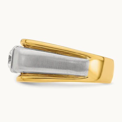 Men's Ring, 0.75 ct tw Lab-Grown Diamond