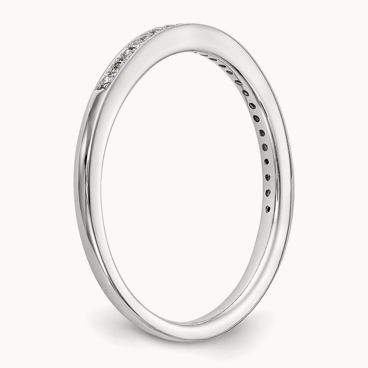 Set of 2 Wedding Bands, 0.25 ct tw