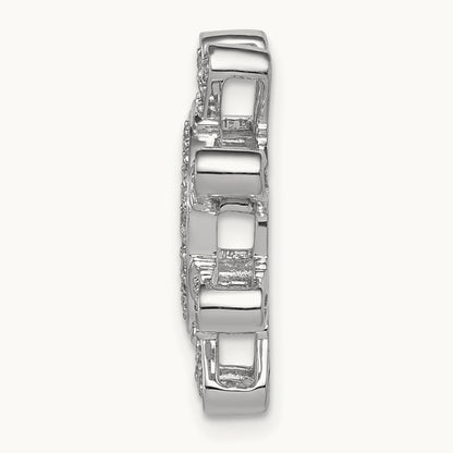 1/4ct. Diamond Ship Wheel Pendant — photo set