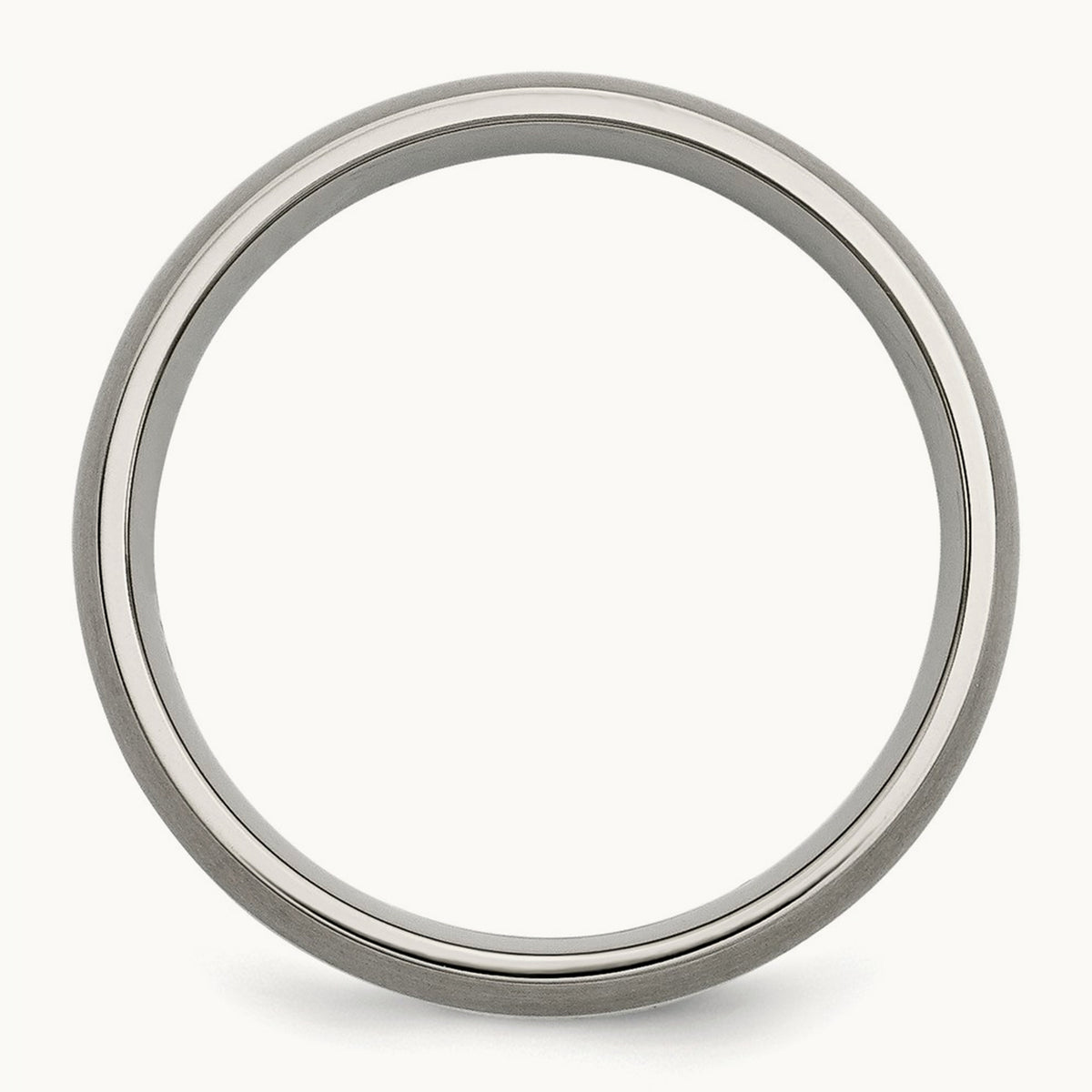 Brushed with Sterling Silver Inlay Band — photo set