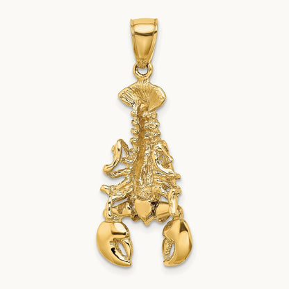 Moveable Lobster Charm — photo set