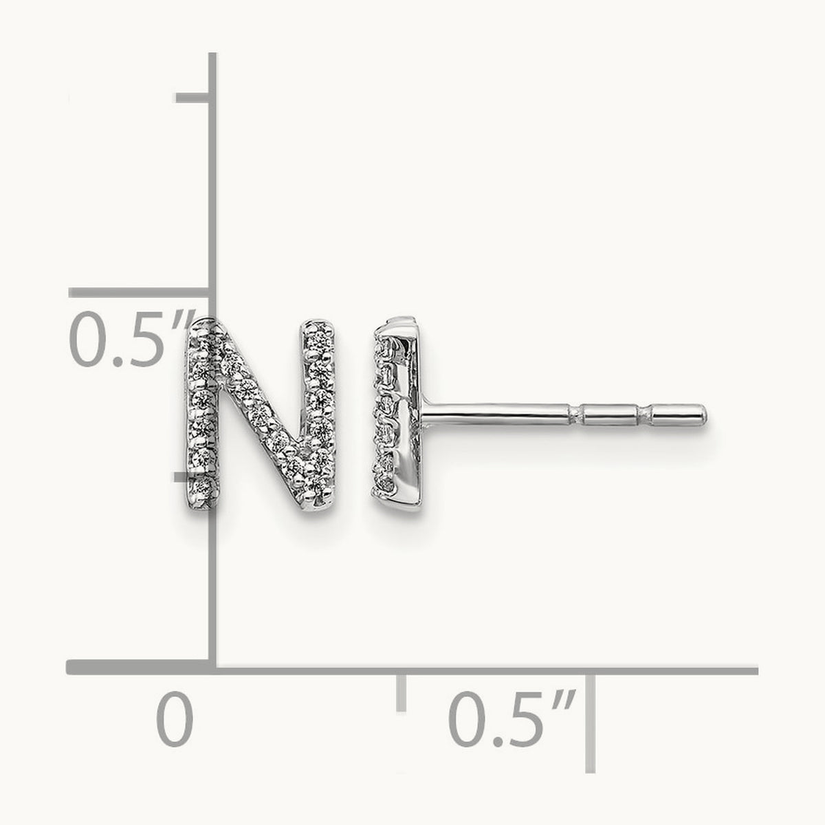 Diamond Earrings — 7mm, N