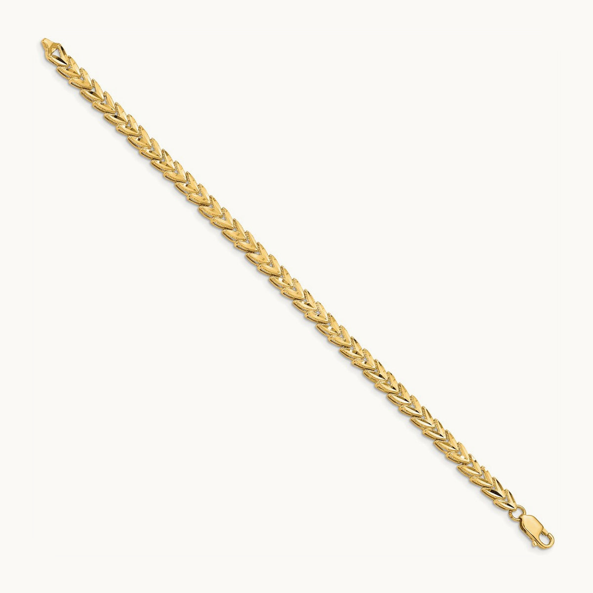 Diamond Cut Bracelet, 14K