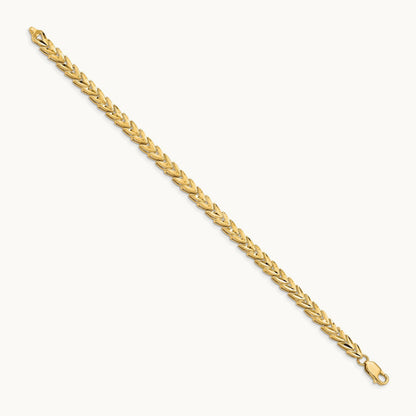Diamond Cut Bracelet, 14K