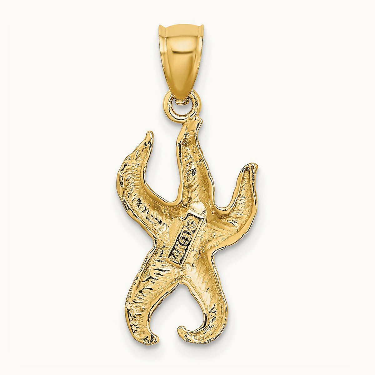 Textured Starfish Charm — photo set
