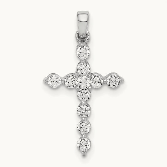 Diamond Cross Pendant — photo set