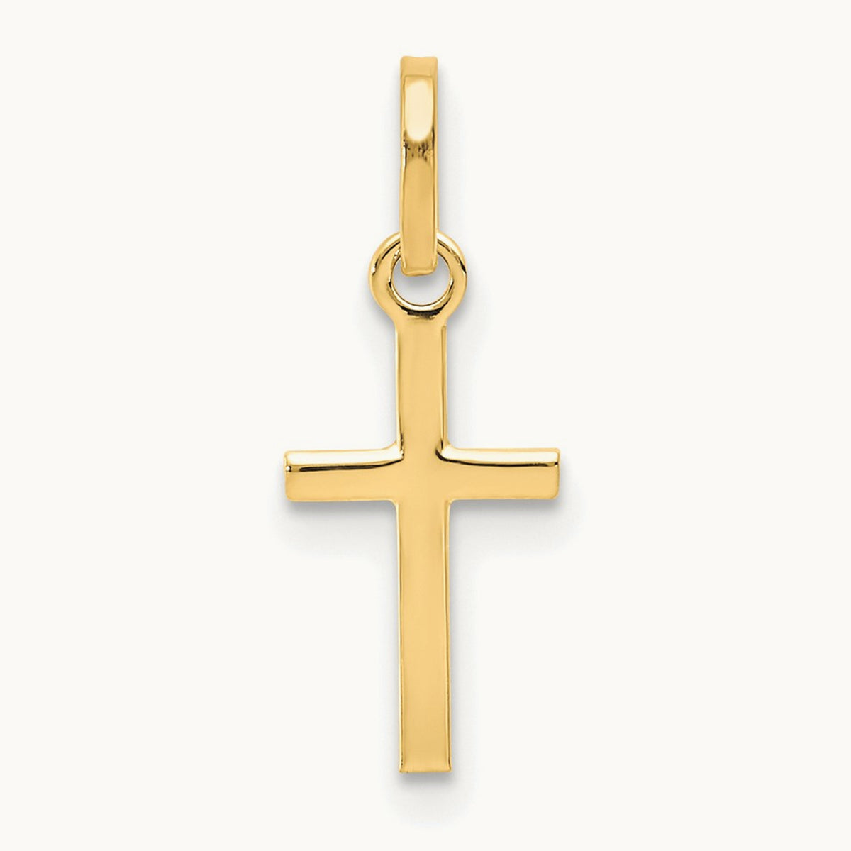 Small Cross Charm — 19mm