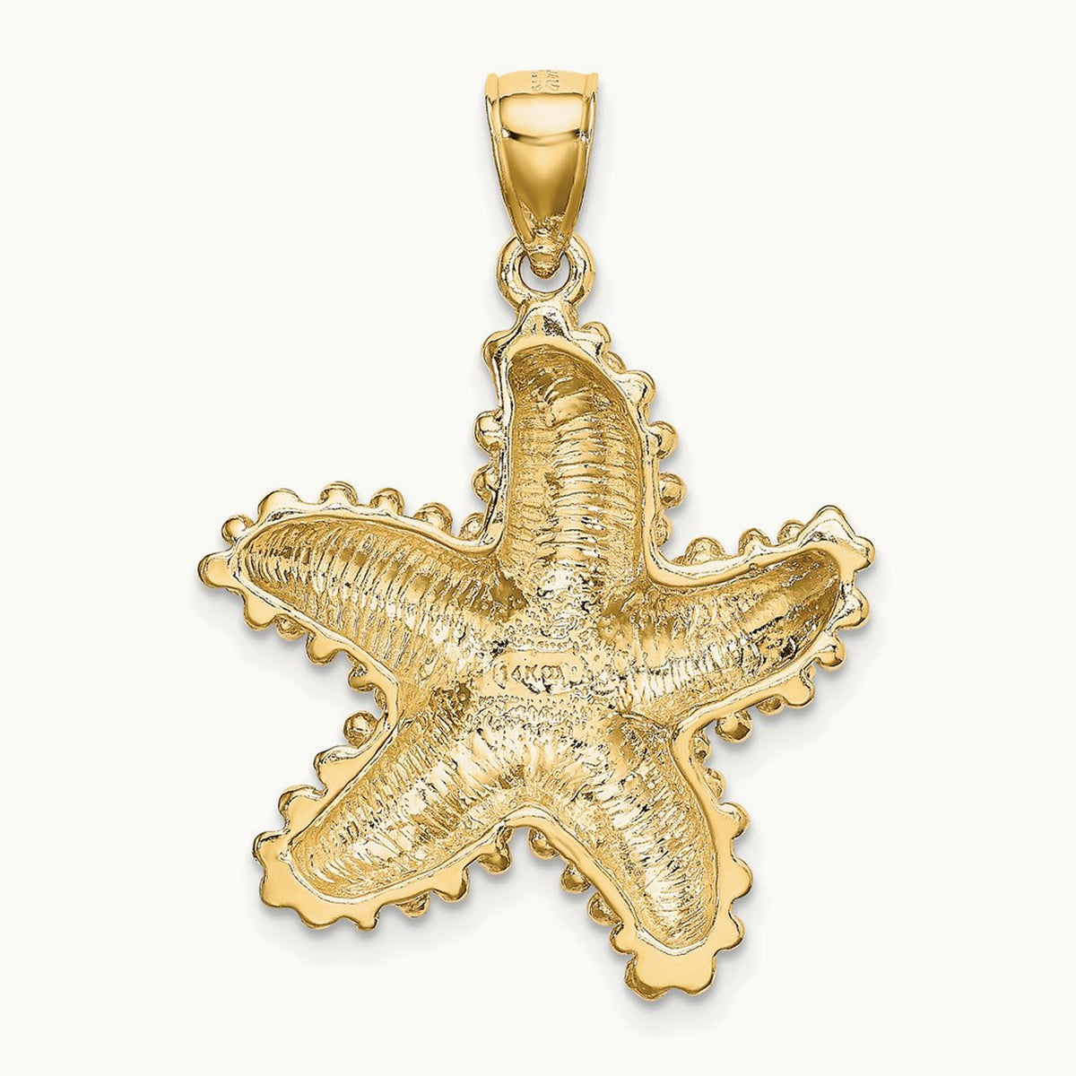 Textured Starfish Charm — photo set