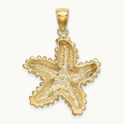 Textured Starfish Charm — photo set