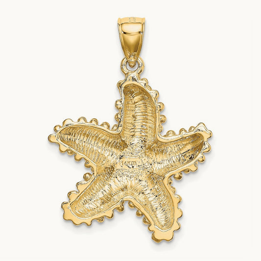 Textured Starfish Charm — photo set