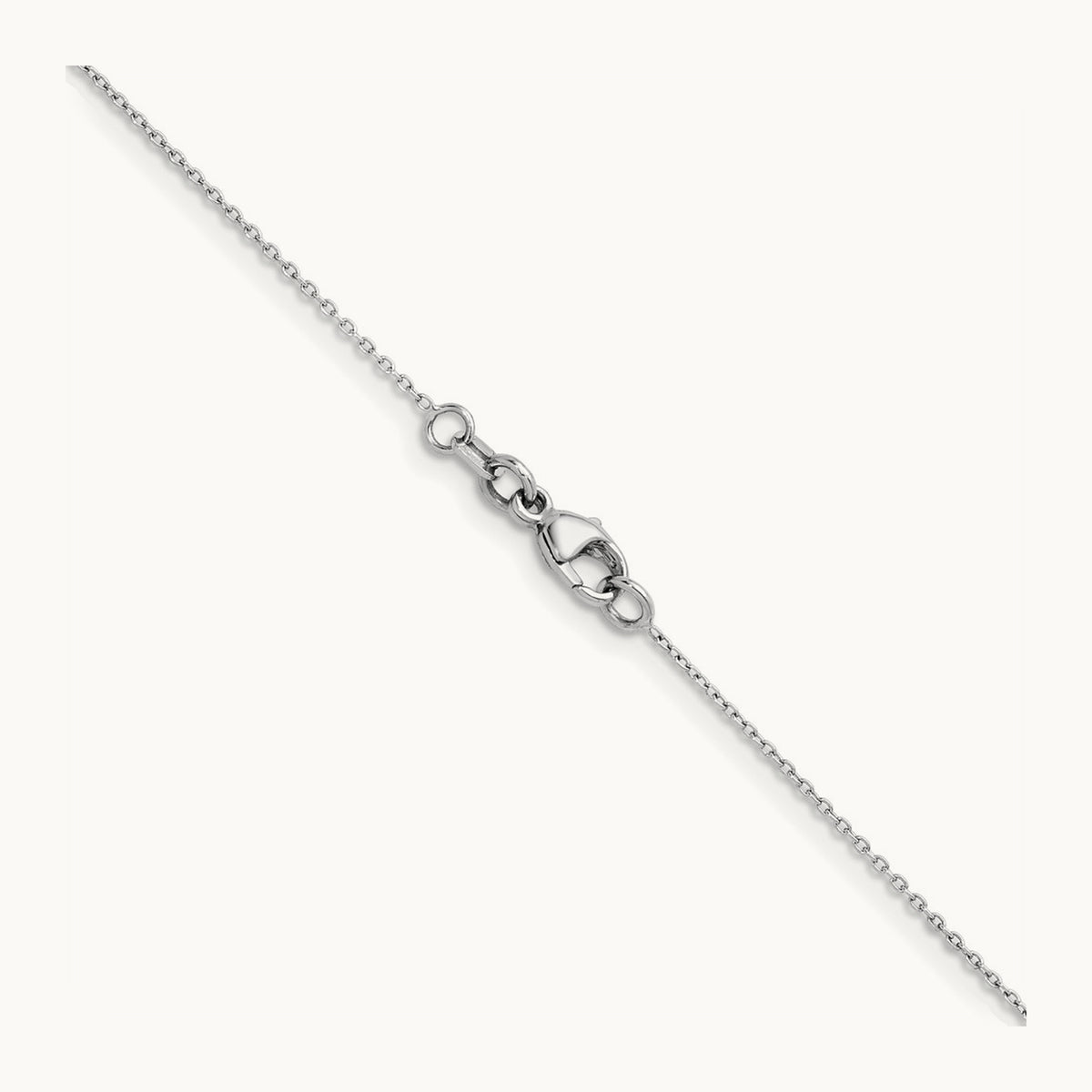 Platinum Polished Bezel Set Station Necklace, 0.75 ct tw Lab-Grown Diamond