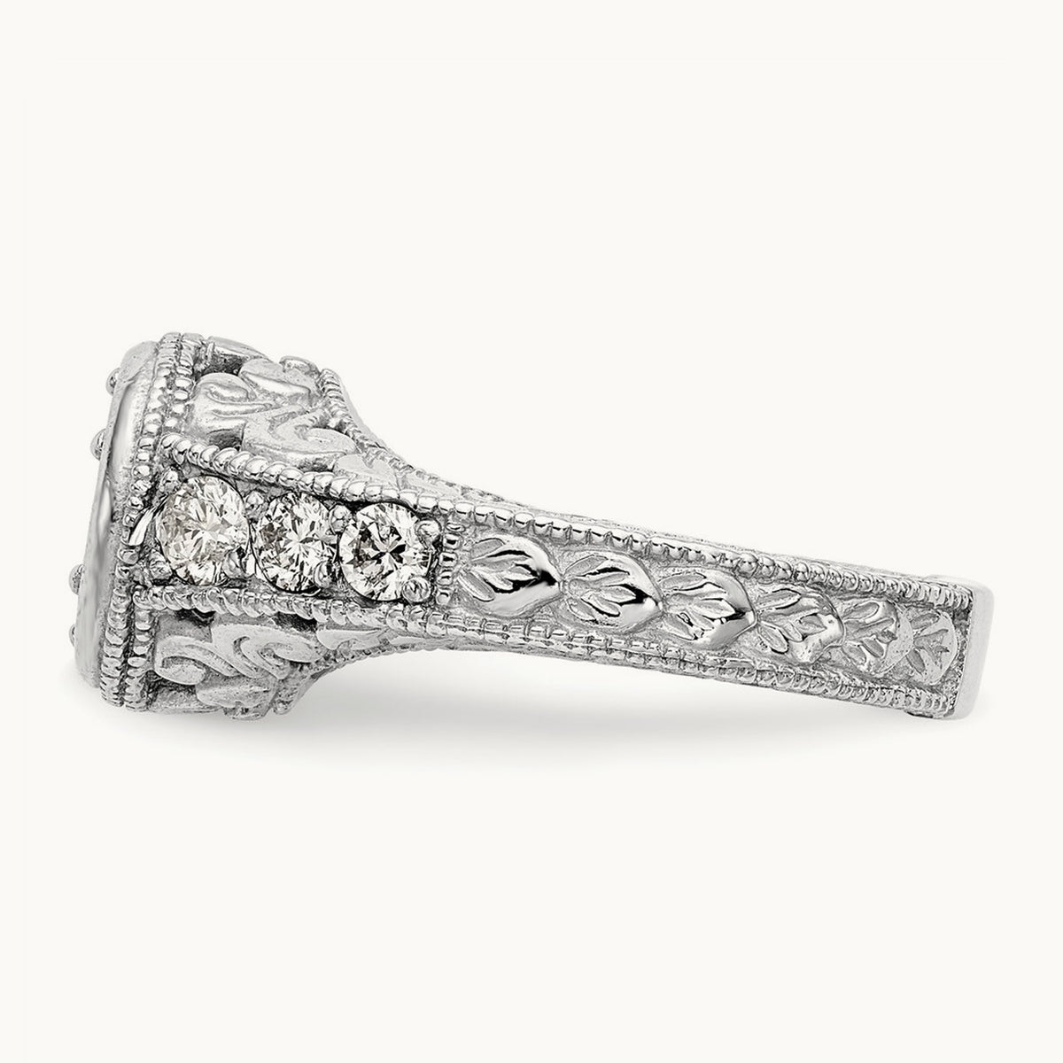 Semi-Mount Engagement Ring — 2/5 ct, 7