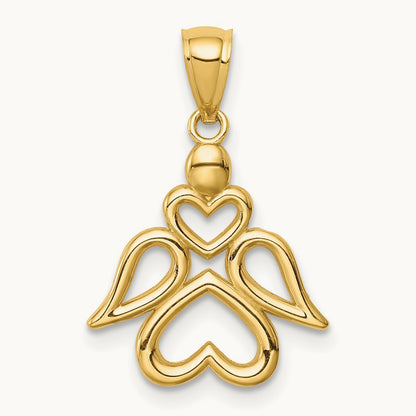 Angel Pendant, 14K