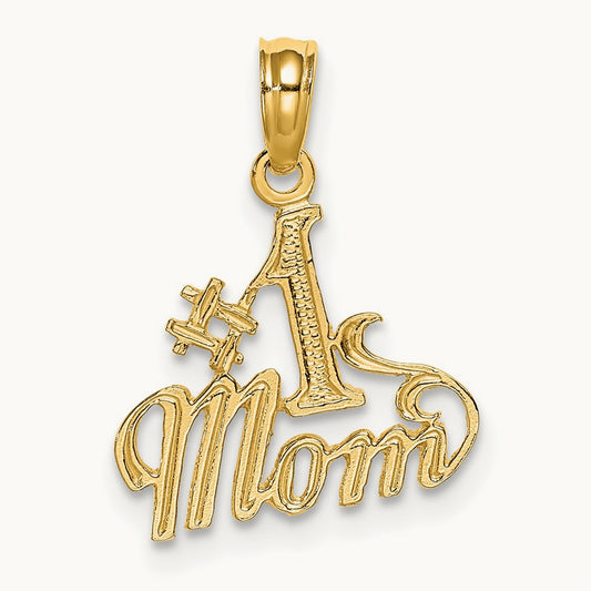 Polished #1 MOM Pendant — photo set