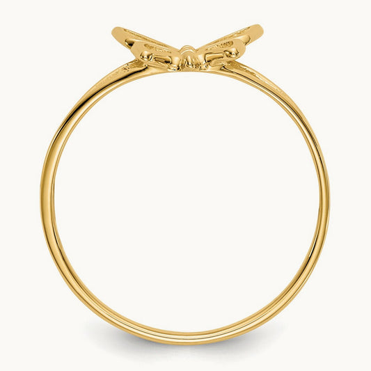 Children's Butterfly Ring, 14K