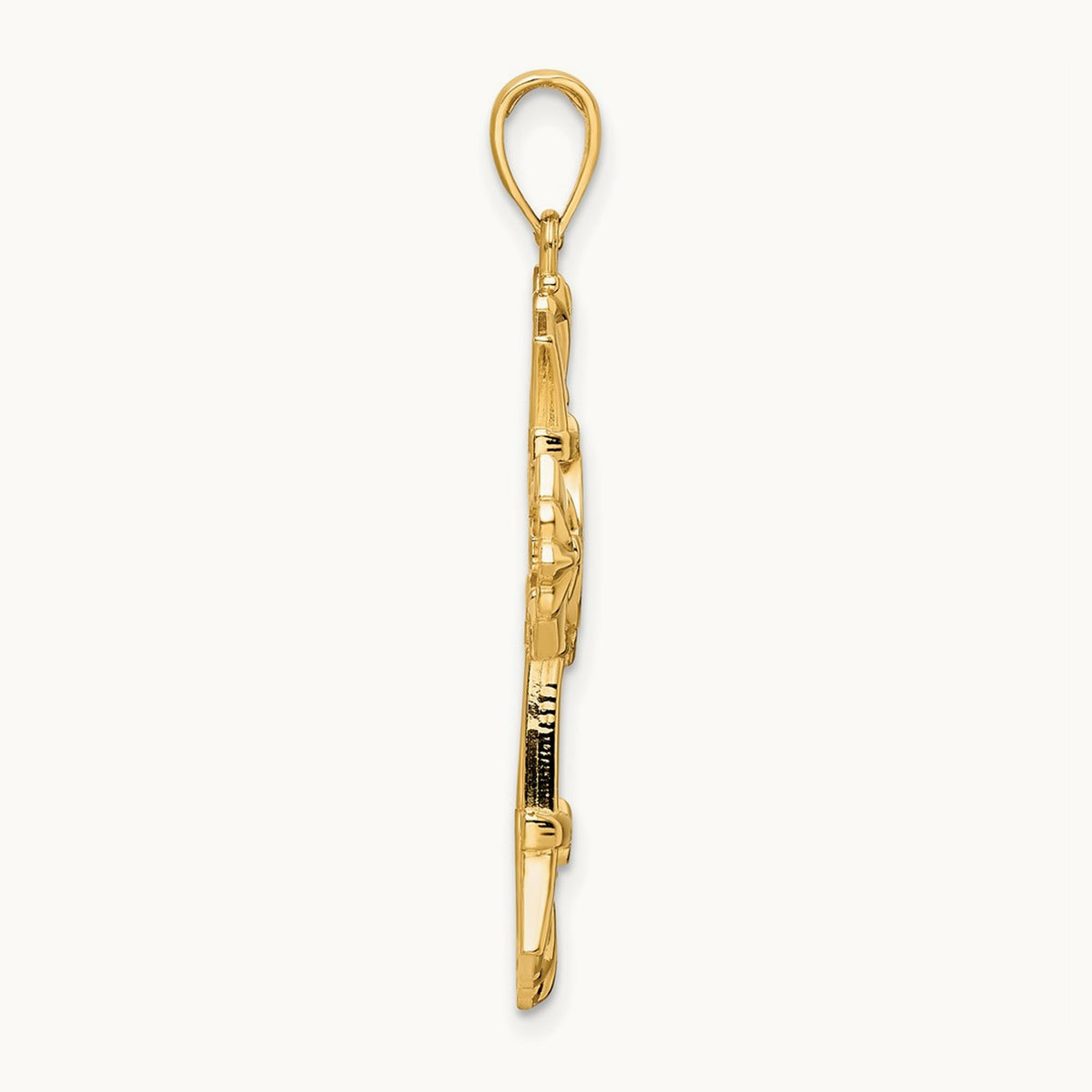 Polished Fancy Cross Pendant — photo set