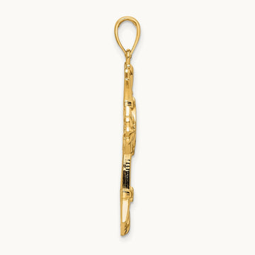 Polished Fancy Cross Pendant — photo set