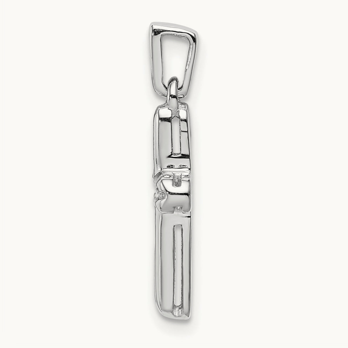 1/6ct. Diamond Latin Cross Pendant — photo set