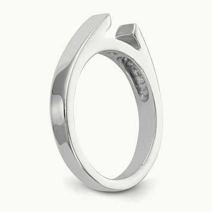 Peg Set Solitaire Engagement Ring Mounting