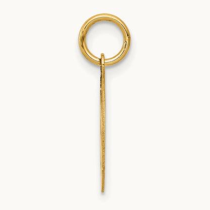 Small PARAMEDIC Medical Charm, 14K