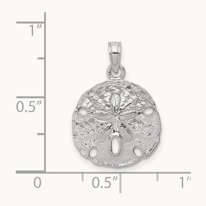 Polished Sand Dollar Pendant