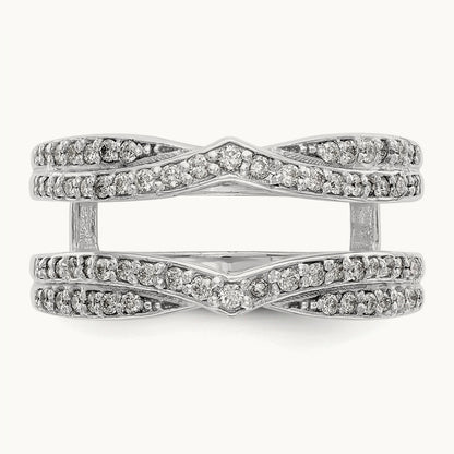 Diamond Guard, 14K White Gold