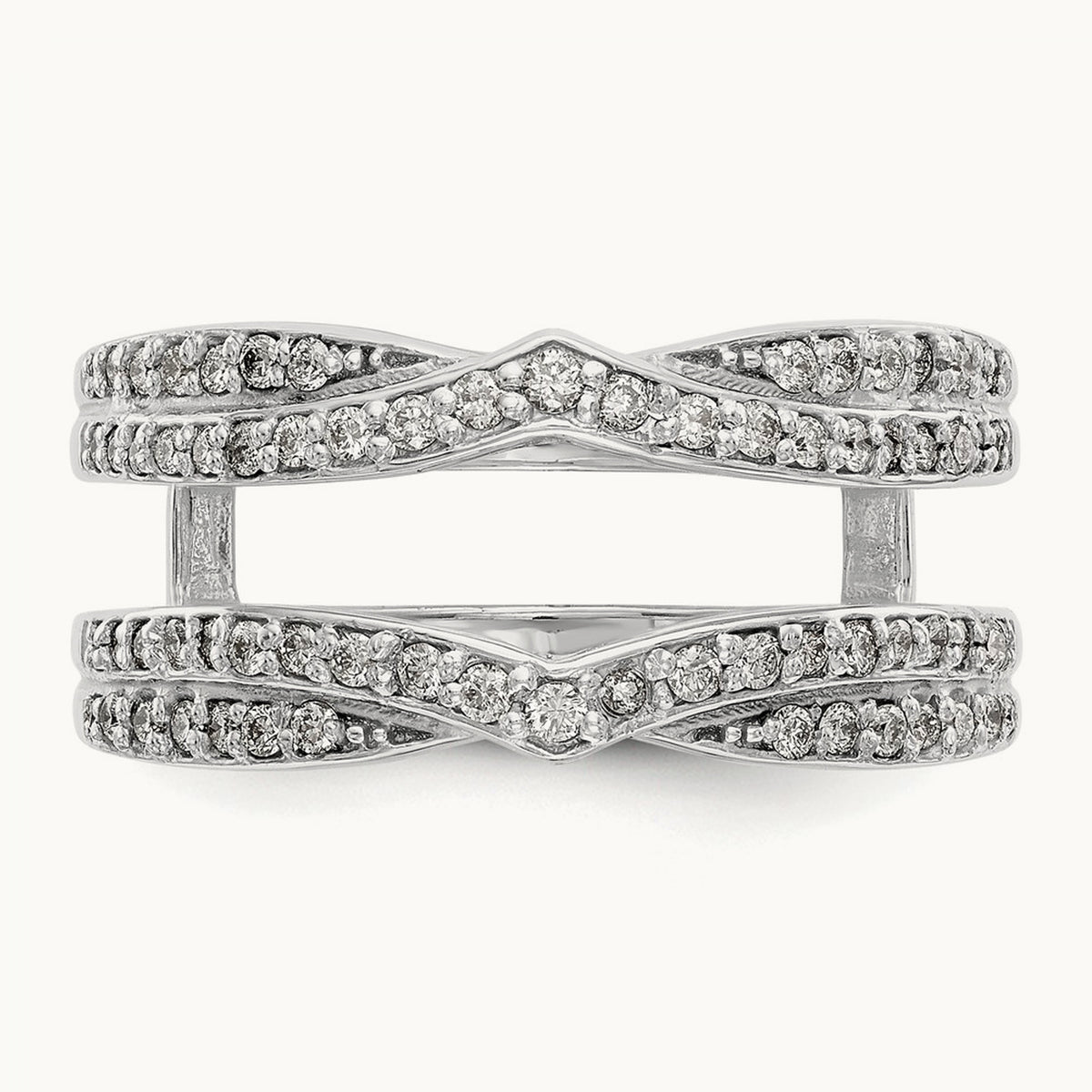 Diamond Guard, 14K White Gold