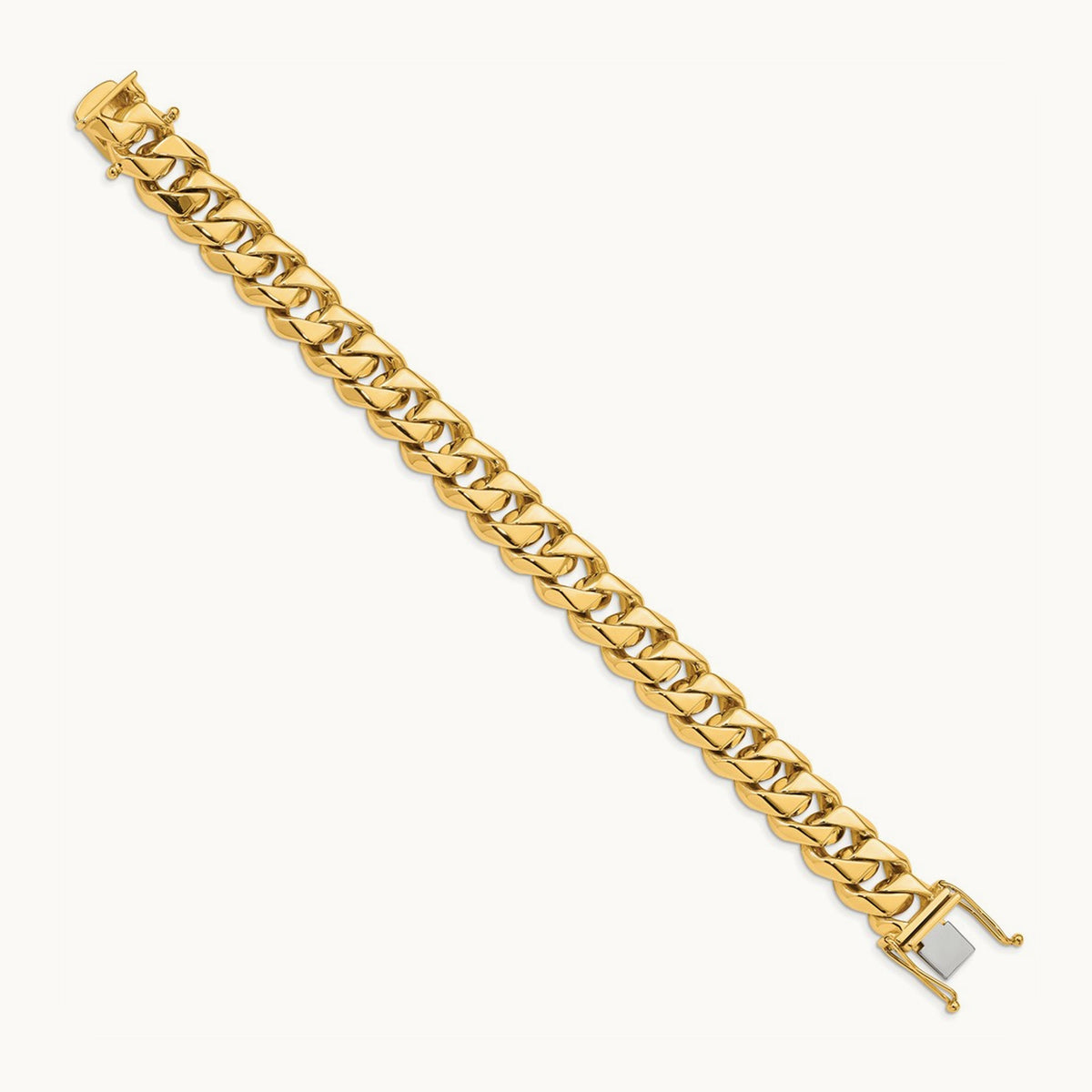 Hand-polished Traditional Link Chain — 14mm