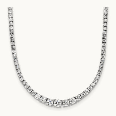 Adjustable Tennis Bolo Necklace, 5.00 ct tw Lab-Grown Diamond
