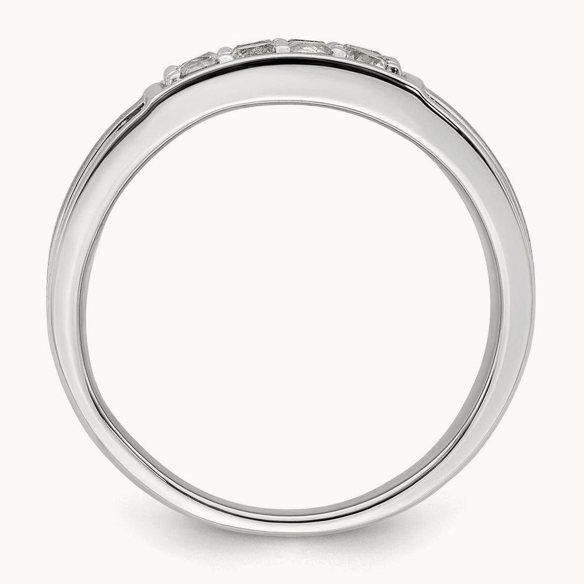 Cluster Men's Ring, 1.50 ct tw Lab-Grown Diamond