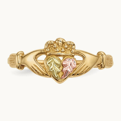 Black Hills Gold Claddagh Ring