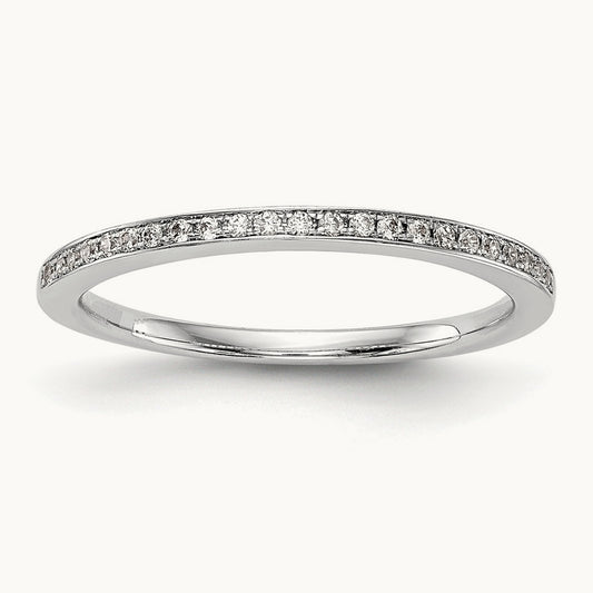 Set of 2 Wedding Bands, 0.25 ct tw