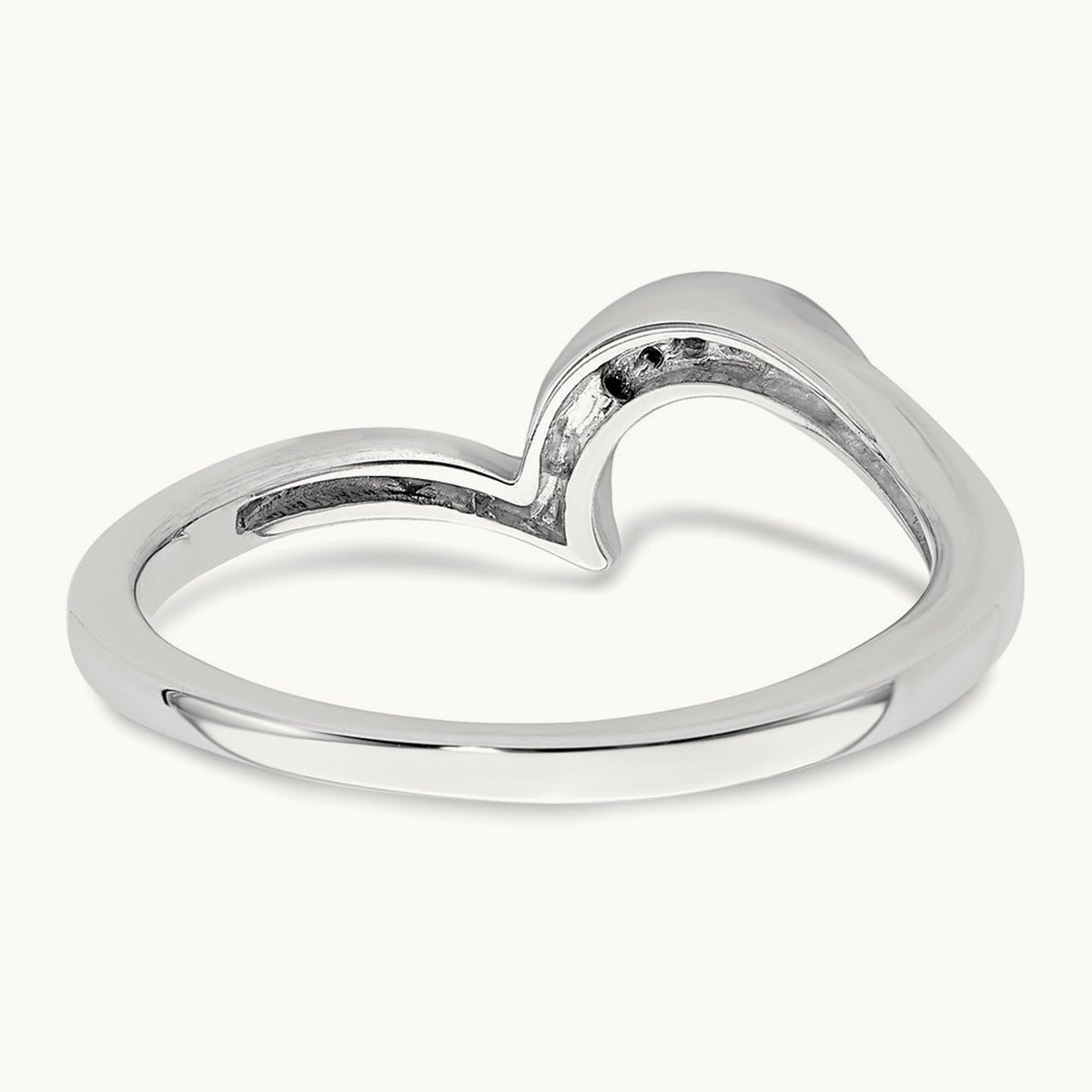 Contoured Diamond Band — photo set