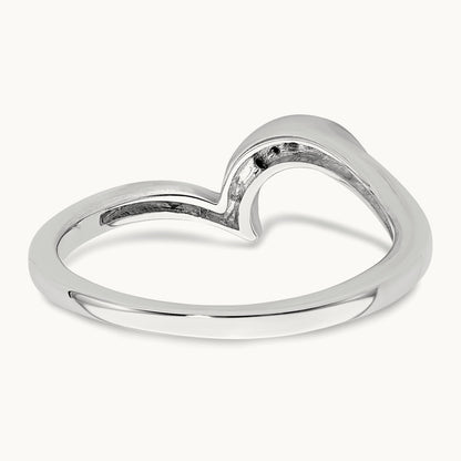 Contoured Diamond Band — photo set