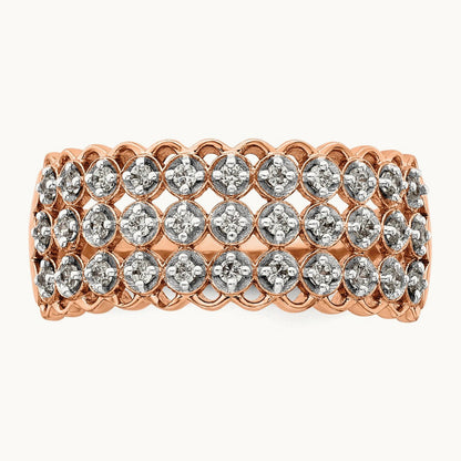 Pave Ring, 0.25 ct tw