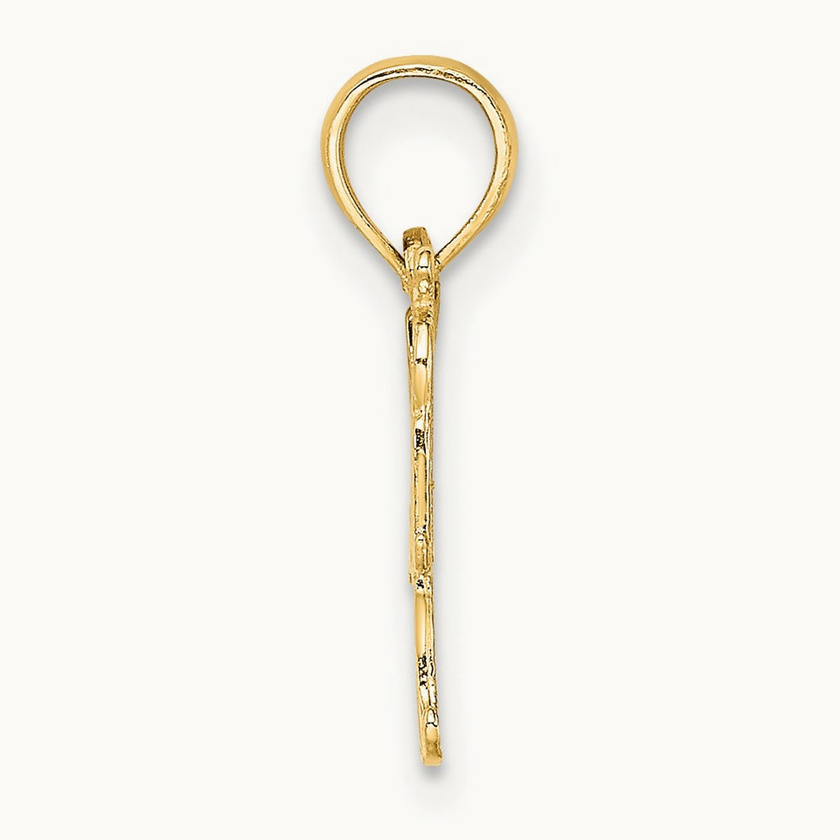 SOFTBALL MOM w/ Bat And Ball Charm, 14K