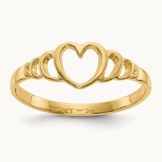 Children's Heart Ring, 14K