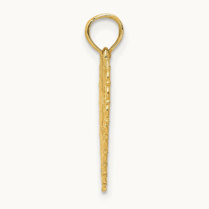 Reversible FOR MY MOM/ Thanks For Everything Pendant, 14K Gold
