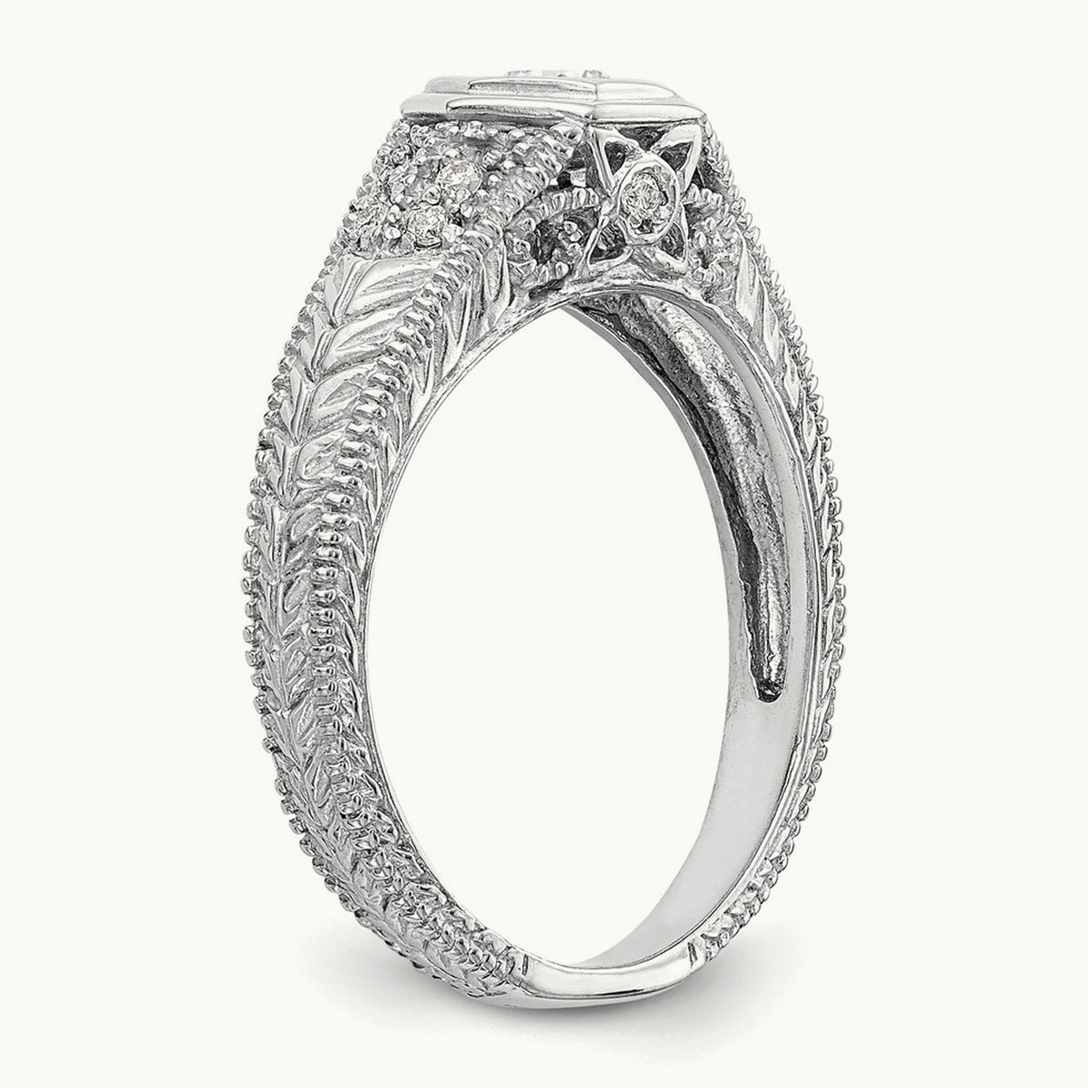Engagement Ring, 0.20 ct tw Lab-Grown Diamond
