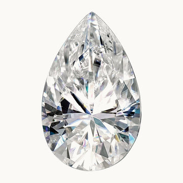9x6mm Pear True Light G-H-I Moissanite