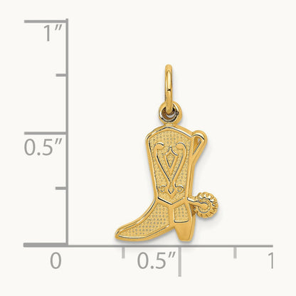 Cowboy Boot Charm — photo set