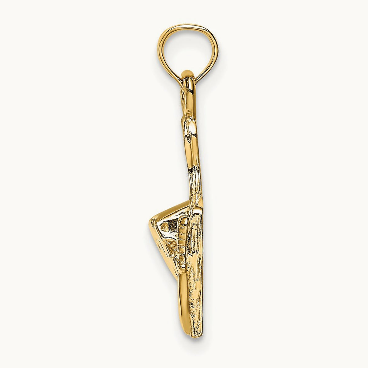 Cheese Board w/ Knife Charm, 14K