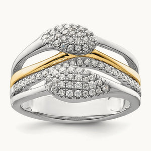 Fashion Ring, 0.50 ct tw Lab-Grown Diamond